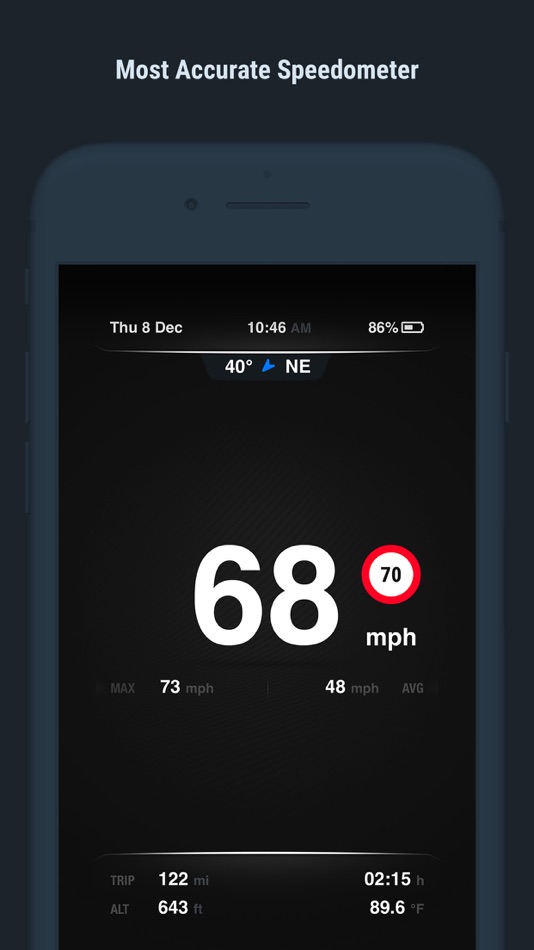 GPS Speedometer + - 1.4 - (iOS)