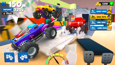 Race Off 2: monster truck gameのおすすめ画像3