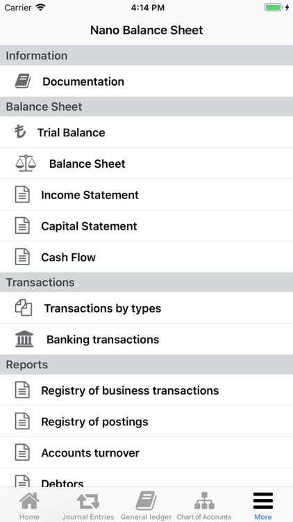 Nano Balance Sheet screenshot-4