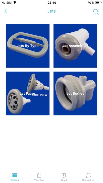 Bullfrog Spa Parts Screenshot