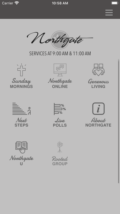 Northgate Christian Fellowship Screenshot