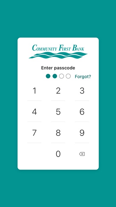 CFBank of WI Screenshot