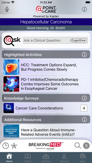 Screenshot #1 pour Hepatocellular Carcinoma