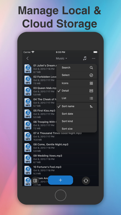 Phone Drive Lite: File Manager Screenshot