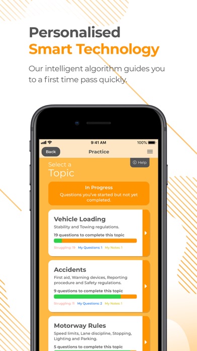 Driving Theory Test Assistant Screenshot