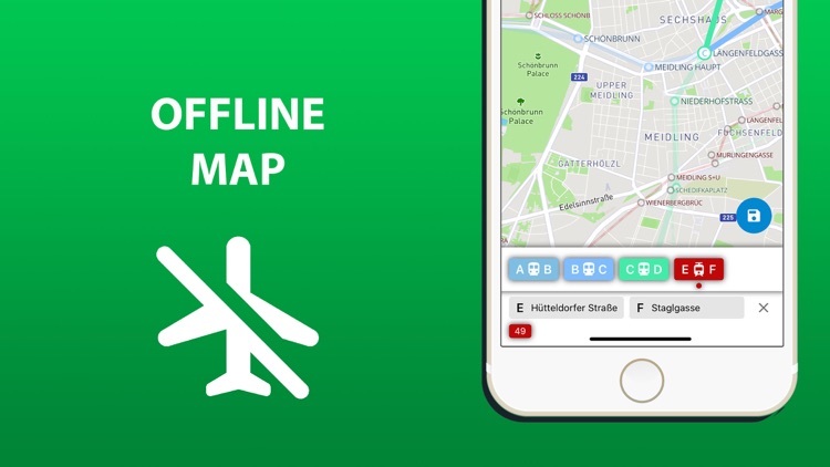 Public transport map Vienna screenshot-4