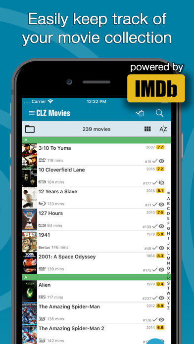 CLZ Movies - movie database Screenshot