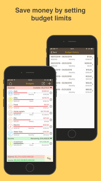 Money Monitor Pro Screenshot