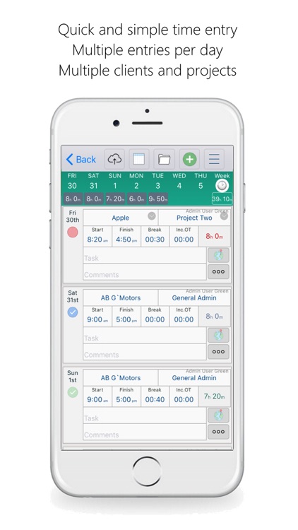 Timesheet Tracking