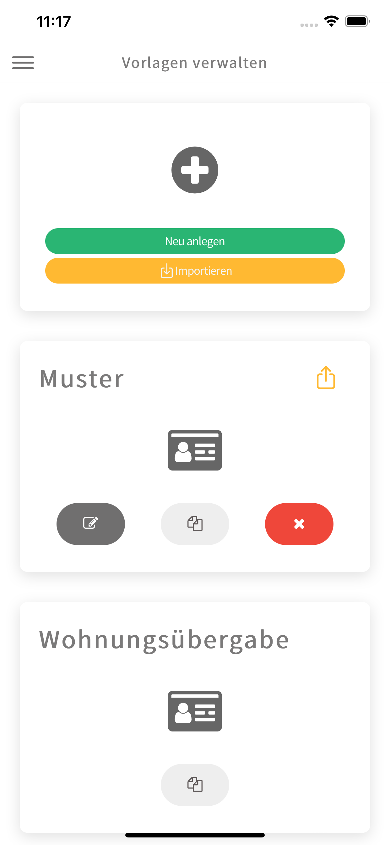 facilioo Protokoll
