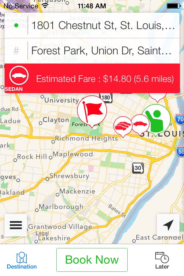 STLtaxi screenshot 4