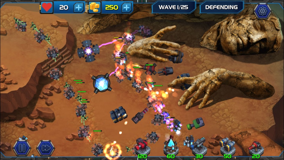 #1. Rush Zone: Tower Defense TD (iOS) Bởi: Dong Truong Quang