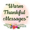 Warm Thankful Messages