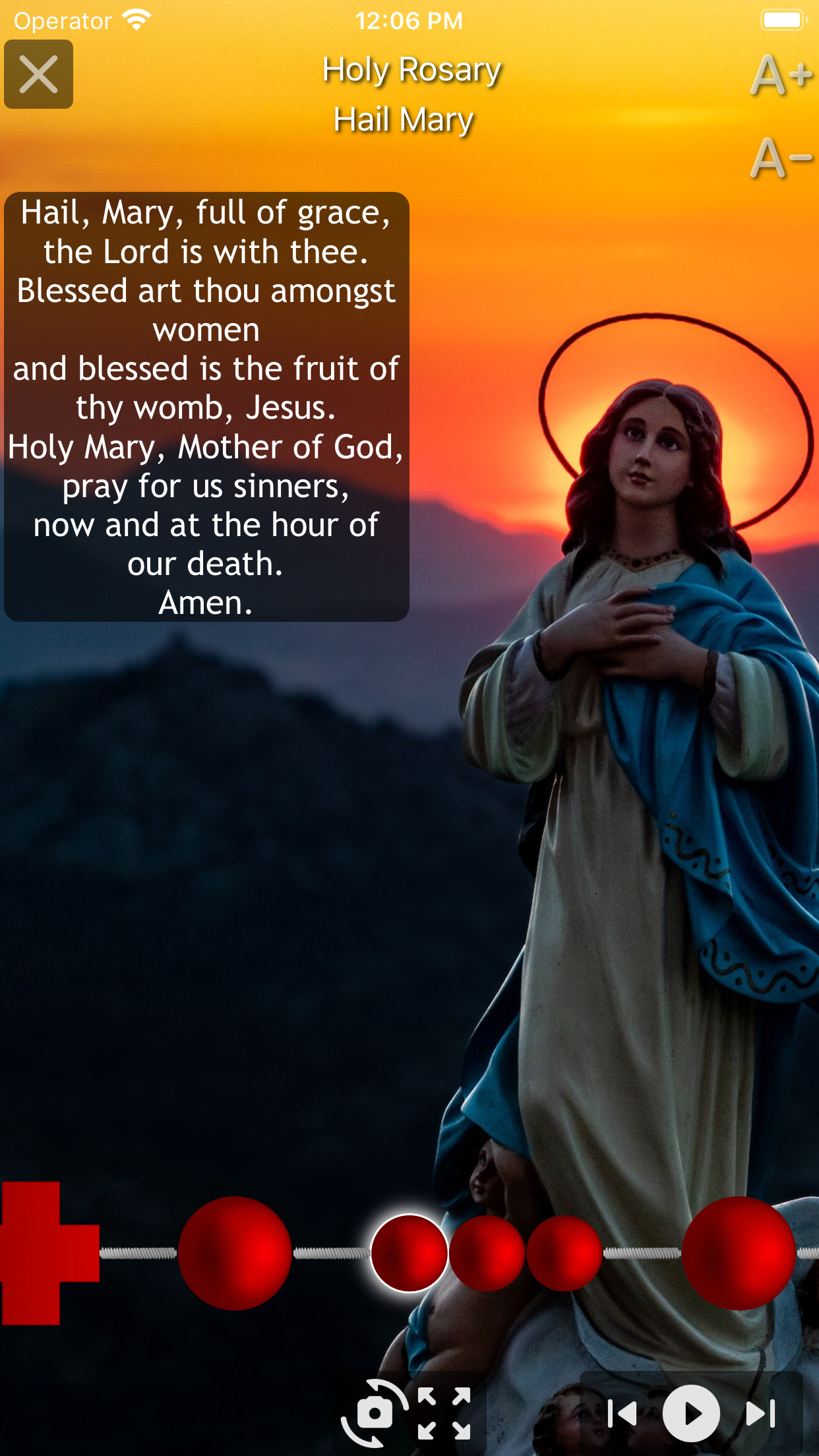Daily Holy Rosary Prayer App