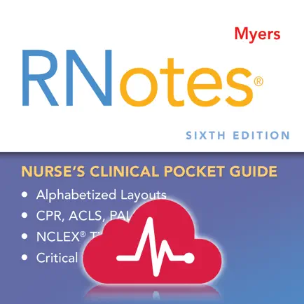 RNotes: Nurse's Pocket Guide Cheats