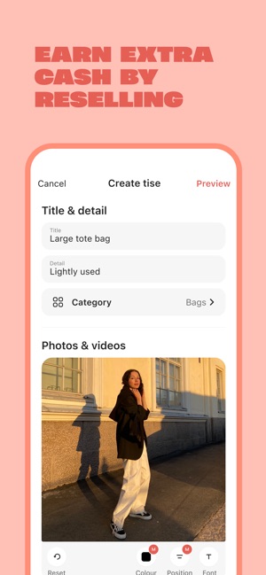 Tise | Reuse fashion on the App Store
