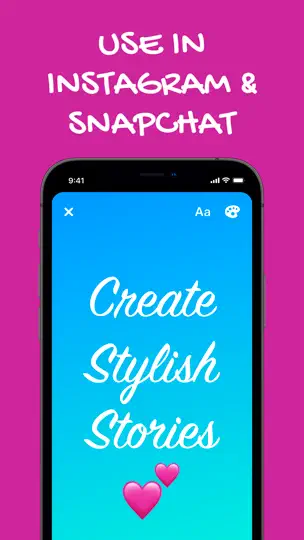 Captura de pantalla de Fonts App en iPhone 4