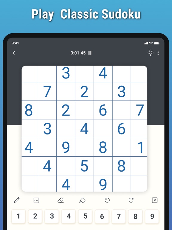 Screenshot #5 pour Classic Sudoku by Logic Wiz