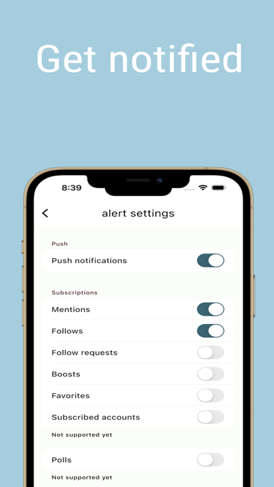trunks for Mastodon Screenshot
