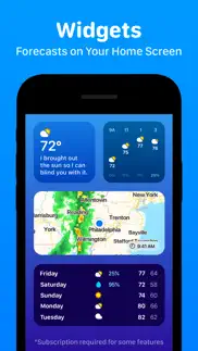 carrot weather: alerts & radar iphone screenshot 4