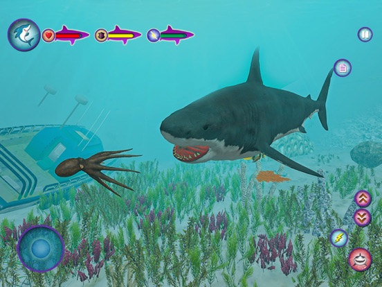 Screenshot #5 pour mégalodon requin poisson