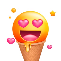 Ice Cream Emoji Stickers!