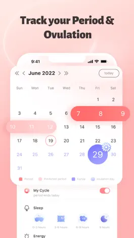 Game screenshot Mini Period Tracker - Calendar hack