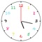 SPClock with beautiful and simple UI, helps kids learn and understand the idea of the time
