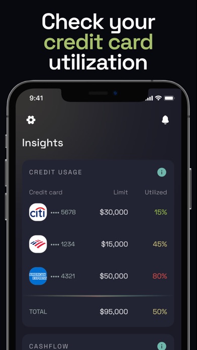 Cashews Smart Money Budget App Screenshot