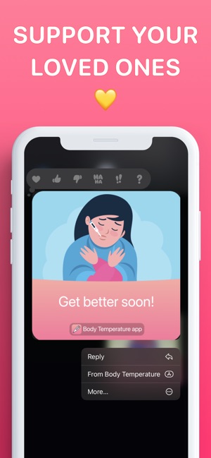 We released an app that measures your body temperature and