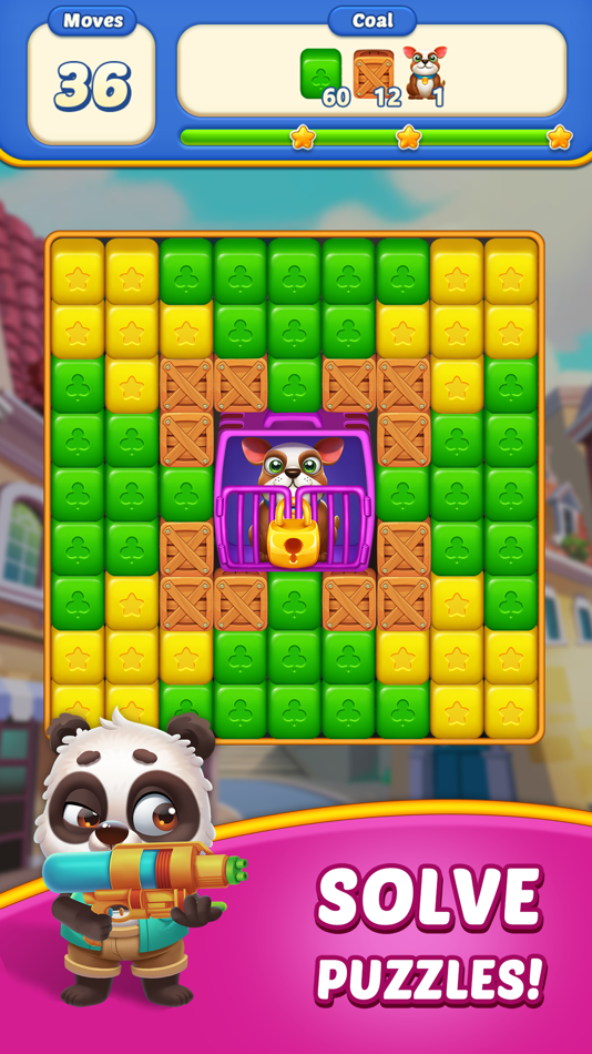 #3. Cube Blast Match 3: Toon & Toy (iOS) 来自: HOMA GAMES