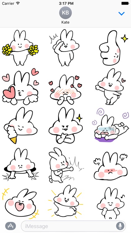 Rabbit Animated Stickers