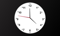 Horloge analogique heure Clock