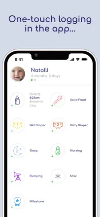 Talli Baby Tracker Newborn Log: Screenshot 1 von 10