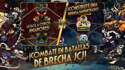 Skullgirls: Fighting RPG Hack screenshot 5 - iOS game interface