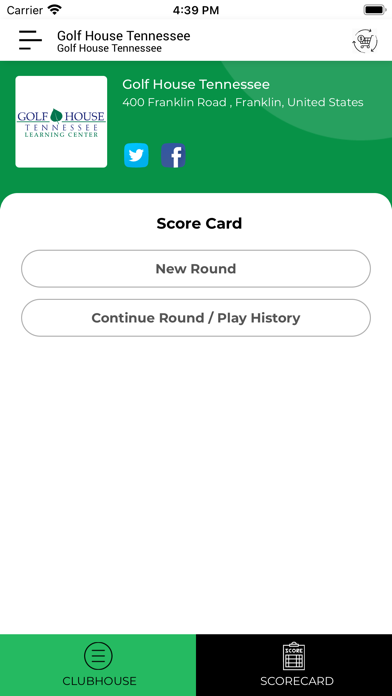 Golf House TN Learning Center Screenshot