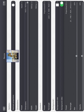 Video Resize & Scale - HD iPad screenshot