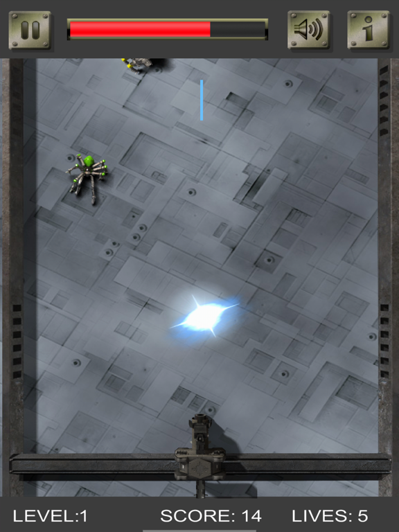 Assault of machines. Shooter iPad screenshot