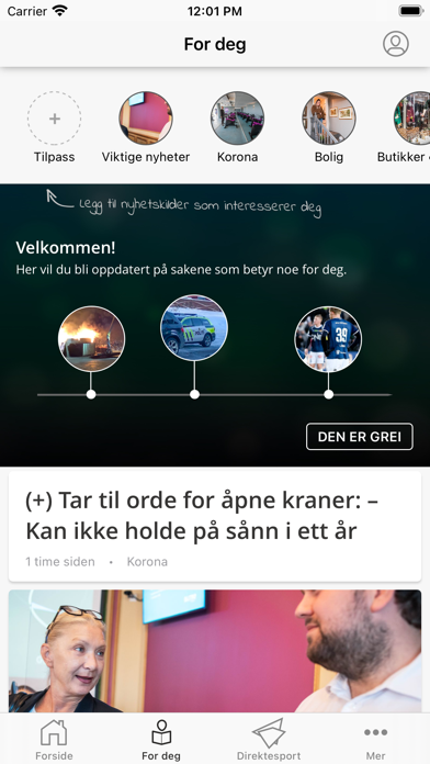 Åsane Tidende nyheter Screenshot