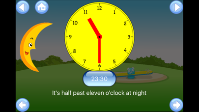 Tell the Time Flash Cards Screenshot