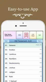 1611 king james bible offline iphone screenshot 3