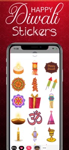 Diwali Emojis screenshot #3 for iPhone