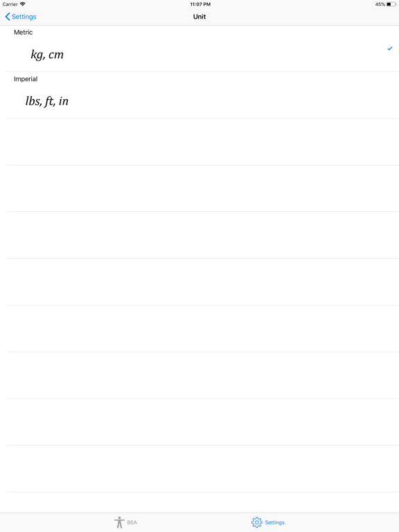 Screenshot #6 pour BSA Calculator