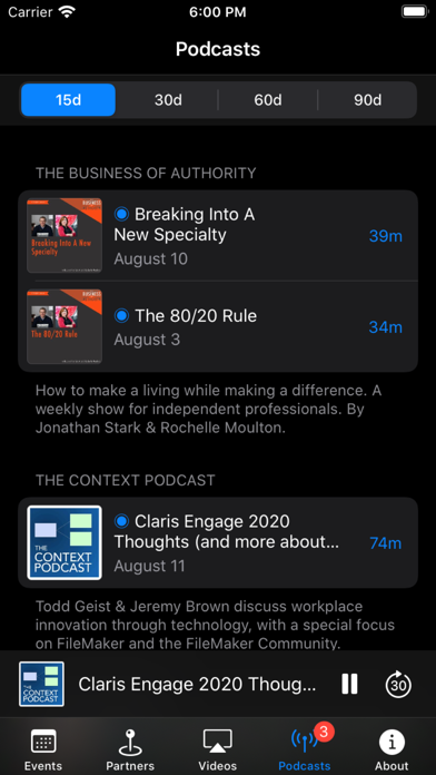 FM Partners Screenshot