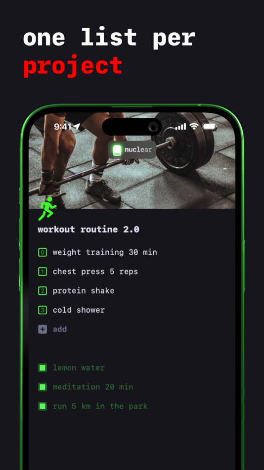 #2. Nuclear - To Do List & Tasks (macOS) Podle: Tom Medioni