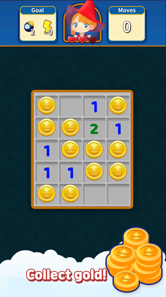 #2. Gold Rush - Minesweeper (iOS) От: Eggtart Inc