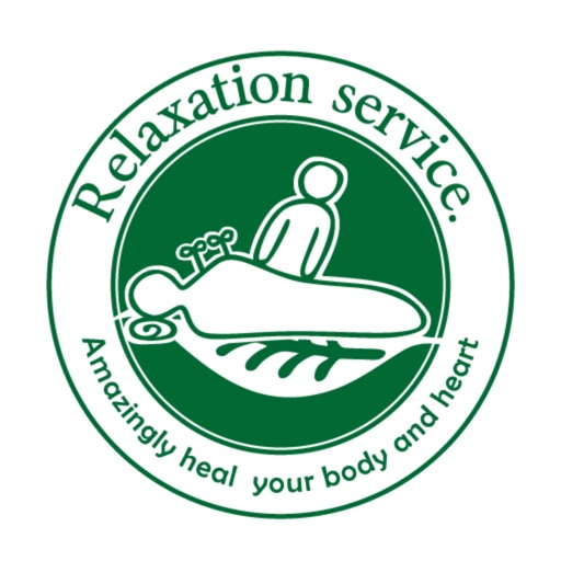 Relaxation service icon
