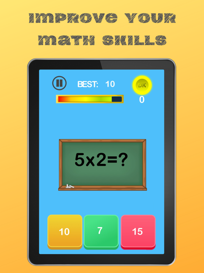 Guess number Quick math games