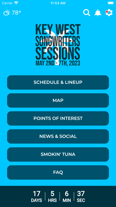 Songwriter Sessions Screenshot