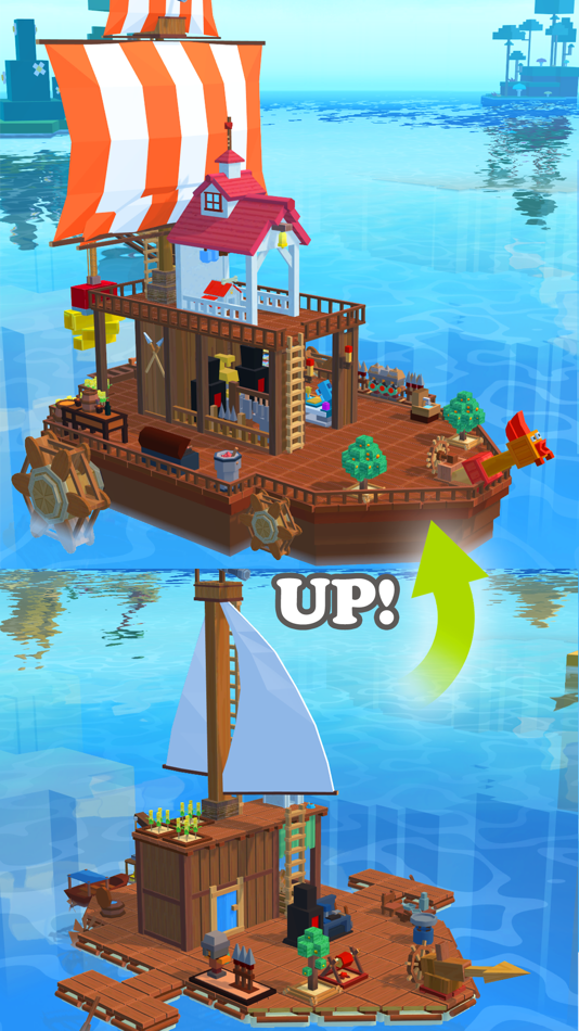 #10. Arkcraft - Idle Adventure (iOS) Podle: Yunbu